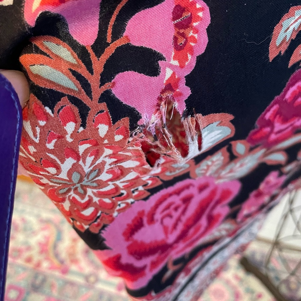 Women’s Printed Hip-length Kimono - Picture 4 of 5